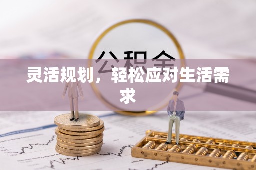 庆安灵活规划，轻松应对生活需求